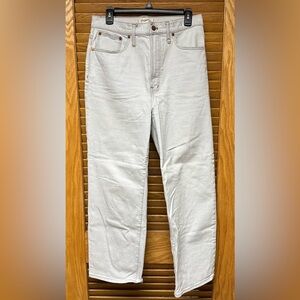 Madewell The Perfect Vintage Wide-Leg Crop Jean (light wash)